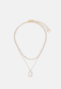 DESTINIE 2 PACK - Collier - gold-coloured/clear multi