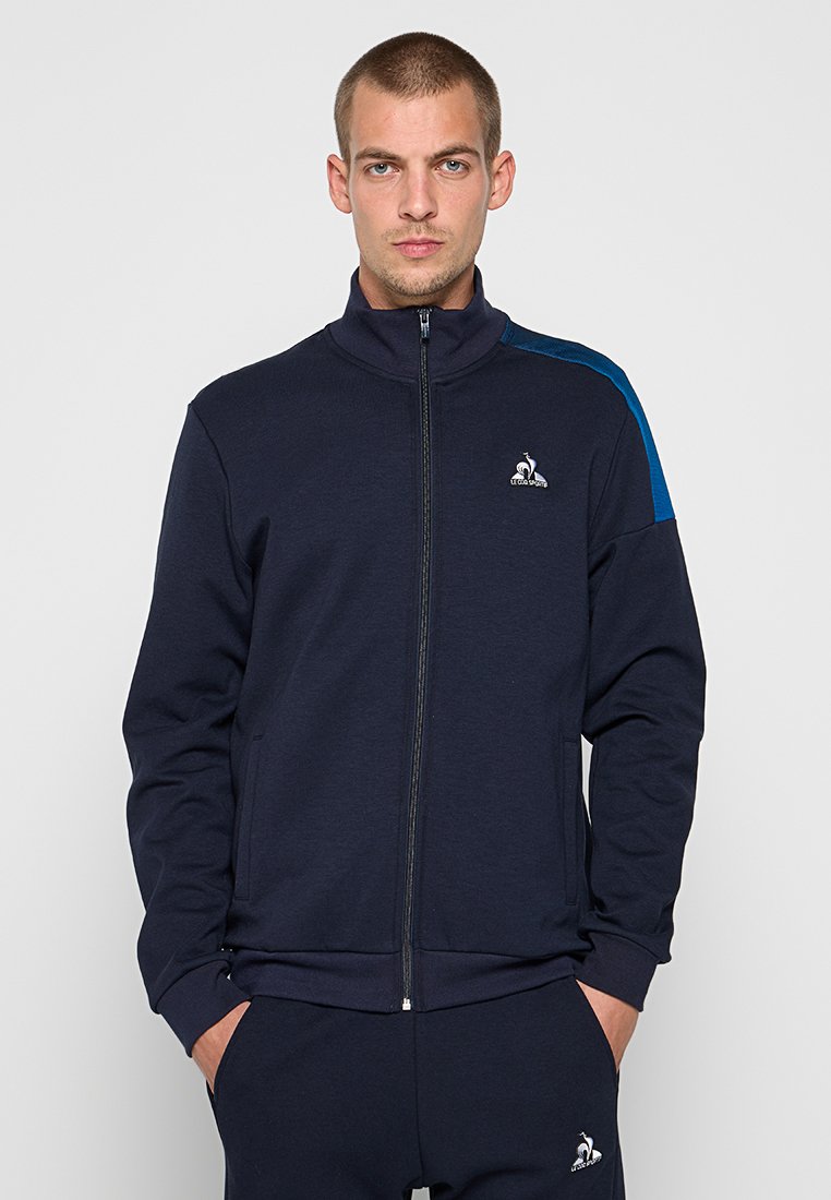 Le Coq Sportif Sweater met rits donkerblauw Le Coq Sportif Sweater met rits donkerblauw
