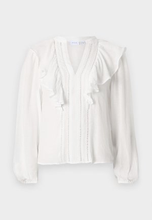 VILA, VILAURO V NECK - Blúzka - cloud dancer