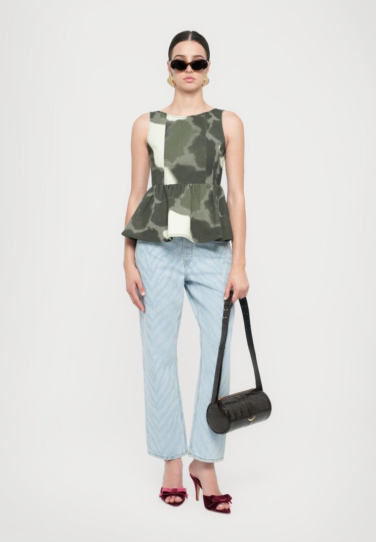 トップス Helmstedt Emilie Top Helmstedt EMILIE - Top/niebieski denim - Zalando.pl