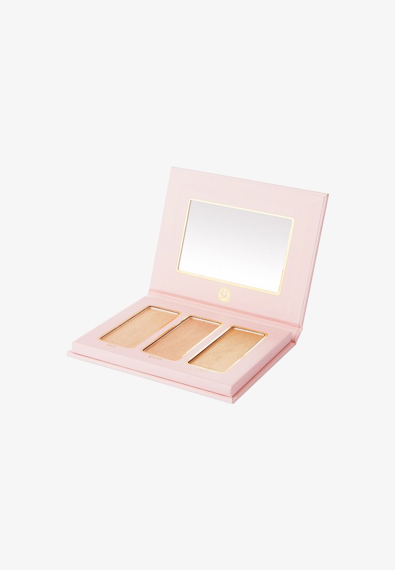 BH Cosmetics MRS. BELLA GOLDIE - 3 COLOR HIGHLIGHTER TRIO - Palette viso - goldie