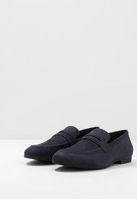 Pier One Sapatos slip-on elegantes - dark blue