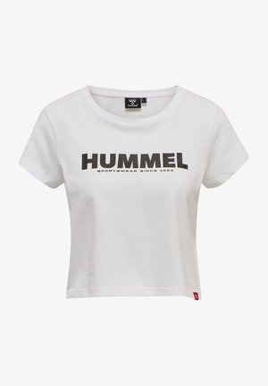 Hummel LLEGACY CROPPED - T-shirt z nadrukiem