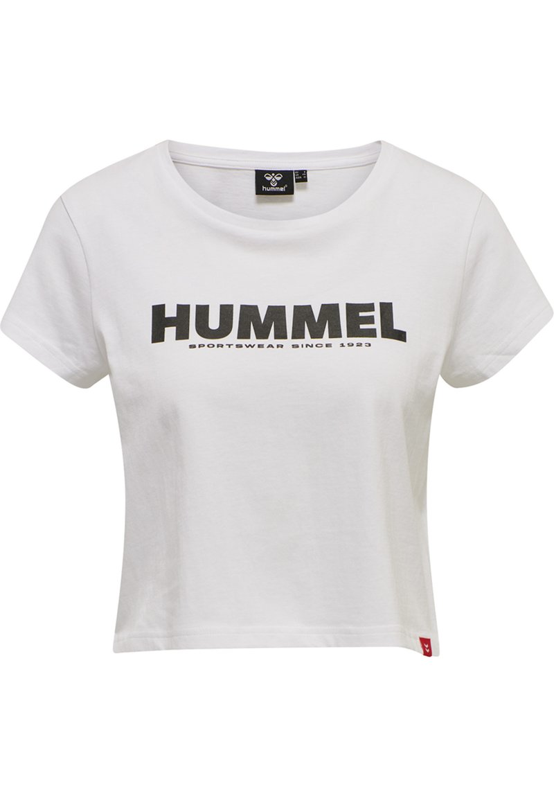 Hummel T-shirt print wit