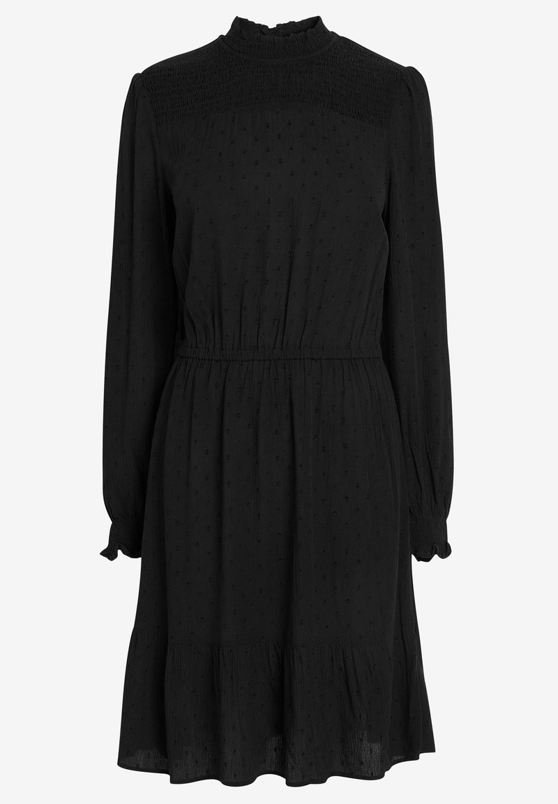 Next HIGH NECK TEA DRESS Sukienka letnia black/czarny Zalando.pl