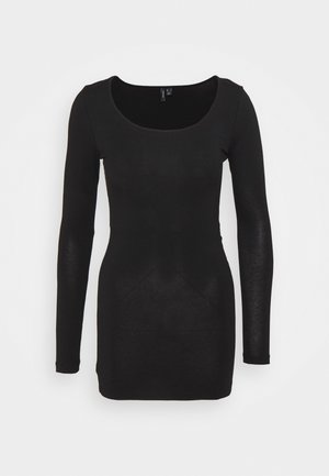 Top s dlouhým rukávem - black