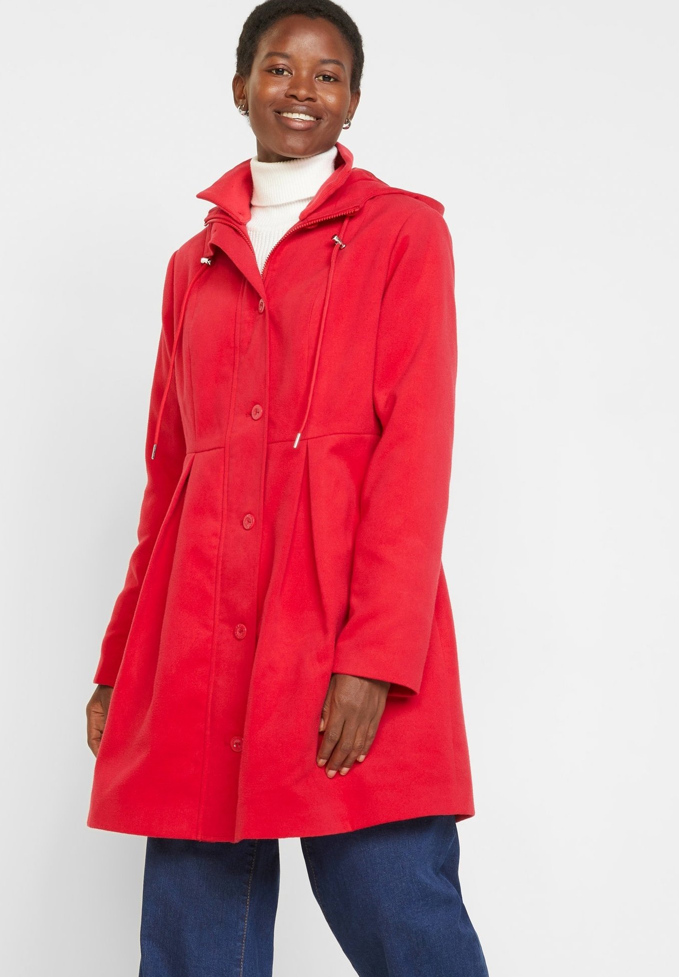 Red Cappotto Rosso Bonprix Cappotto Rosso Ciliegia Cappotto Donna