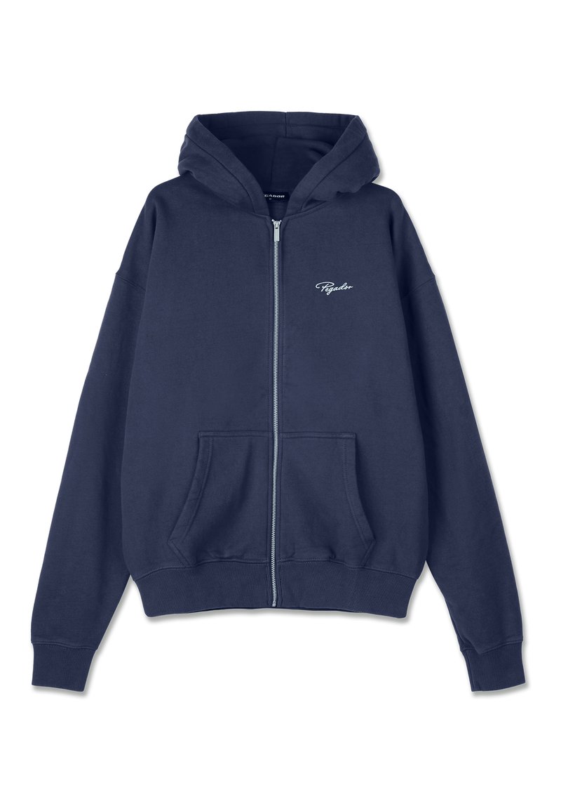 Pegador Sweater met rits blauw