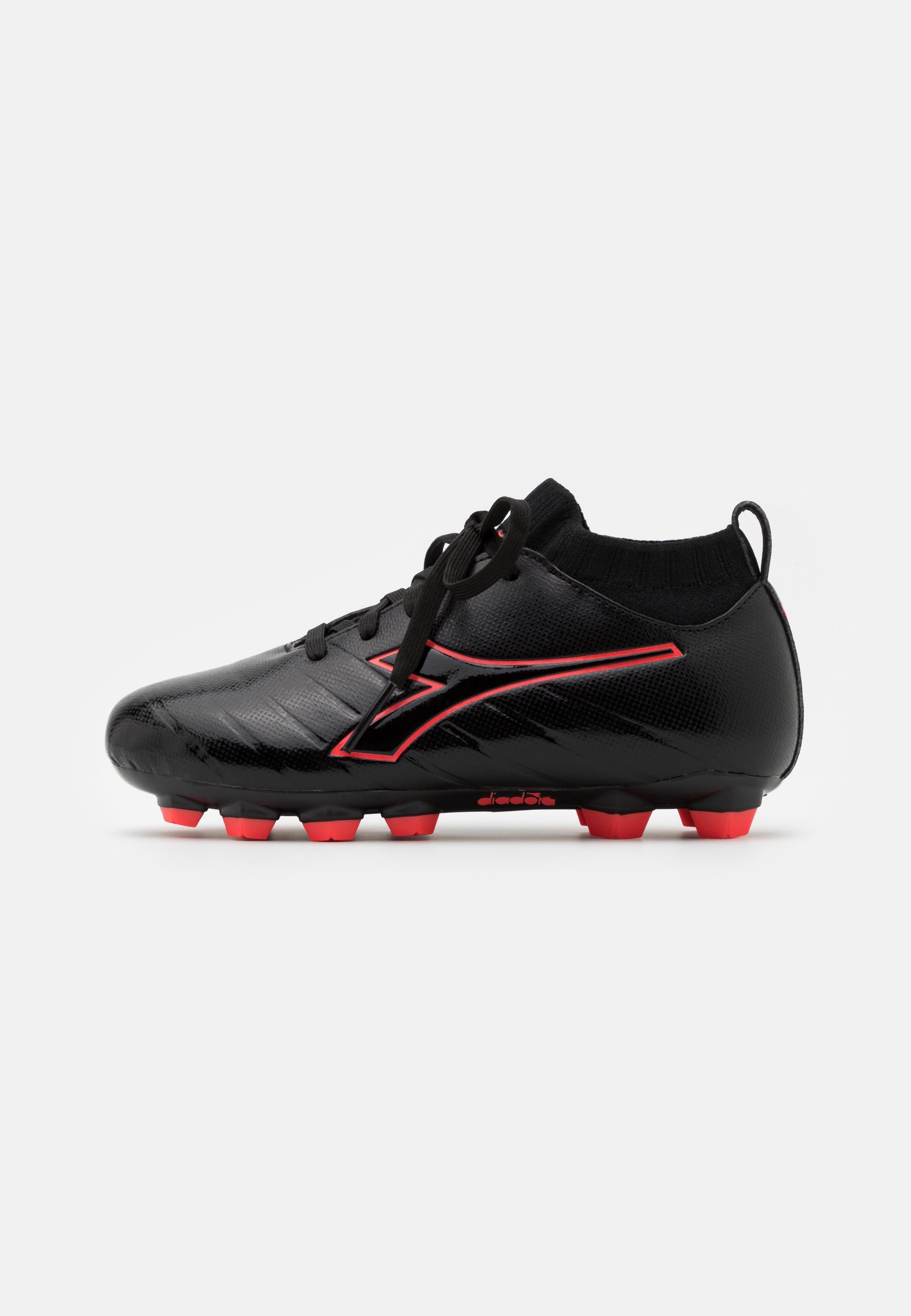 Diadora BRASIL ELITE R LPU JR UNISEX - Botas de fútbol con tacos -  black/red fluo/negro - Zalando.es