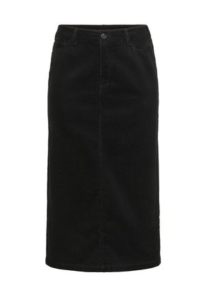 Kaffe Curve KIRSTIN - A-line skirt - black deep