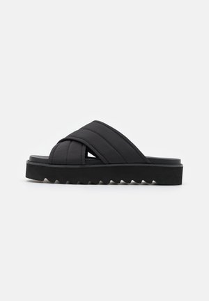 Pantolette flach - black