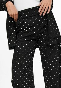 JDY JDYGEGGO LIFE  NEW LONG NOOS - Tygbyxor - black