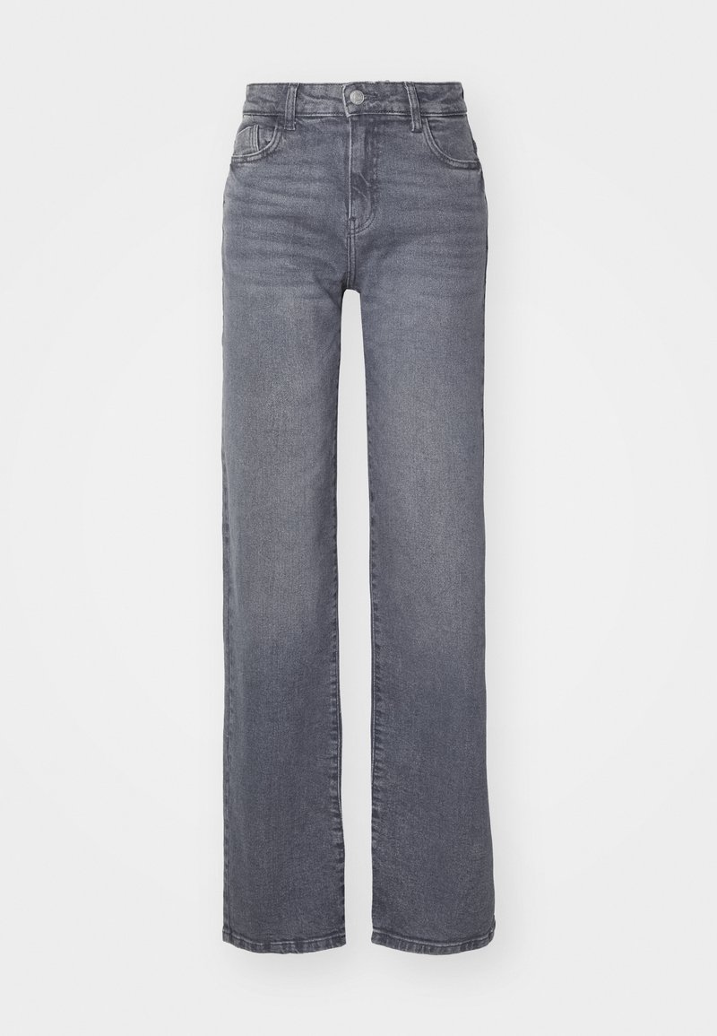 Noisy May Wide leg grijs denim/greydenim