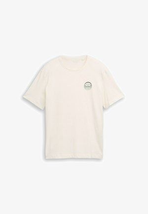 TOM TAILOR, Trükipildiga T-särk - gardenia white