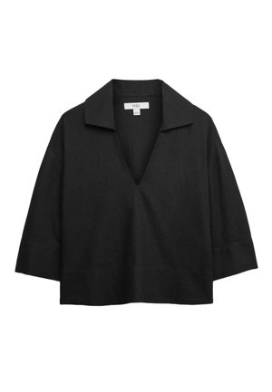 Marks & Spencer, COLLARED POPOVER - Blouse - black