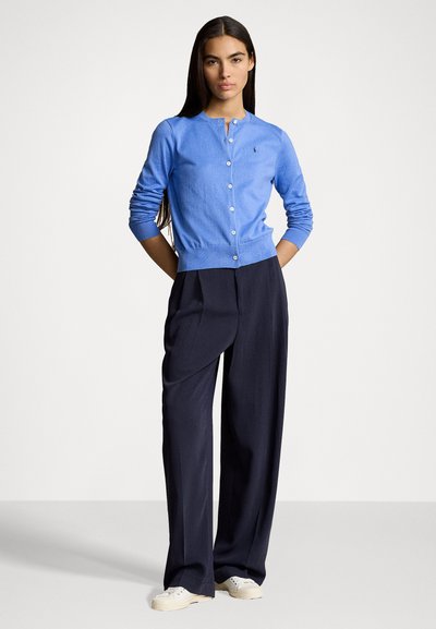 Polo Ralph Lauren PIMA COTTON LONG SLEEVE CARDIGAN - Neuletakki - nantucket blue