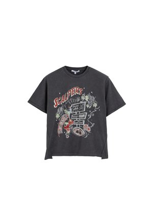 LUCKY  - Camiseta estampada - grey