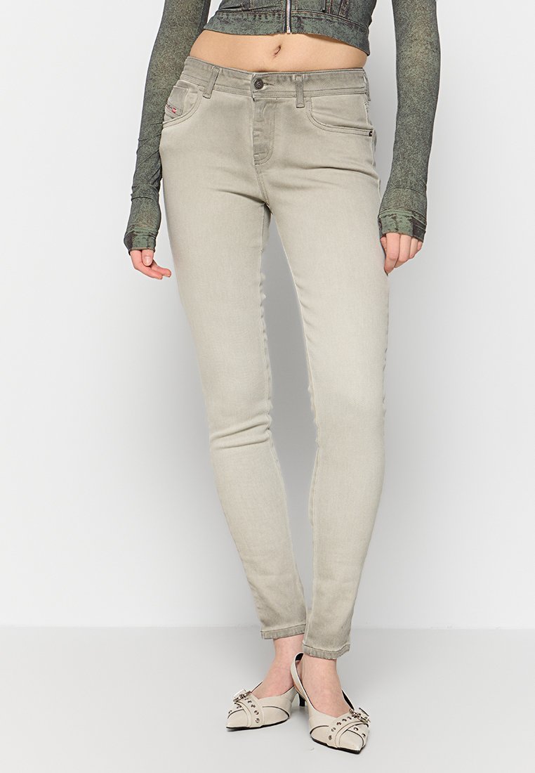 Diesel Slim fit jeans lichtgrijs Diesel Slim fit jeans lichtgrijs