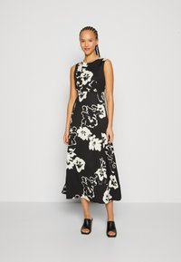Marc O'Polo DRESS FEMININE SILHOUETTE CUTLINES SLEEVELESS - Denné šaty - multi