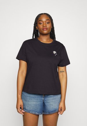Apdrukāts T-krekls - black