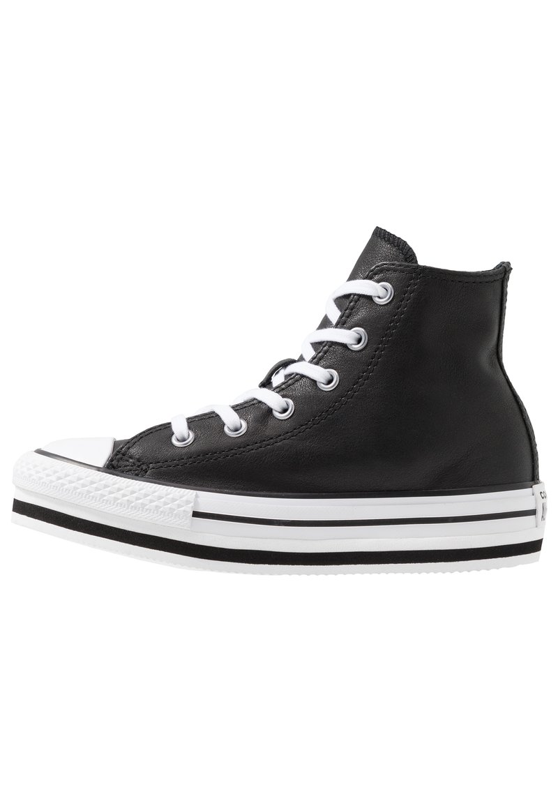 Converse TAYLOR ALL STAR PLATFORM - Zapatillas altas - black/white/negro - Zalando.es