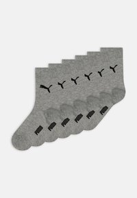 Puma - KIDS EASY RIDER UNISEX 6 PACK - Calcetines - middle grey melange Imagen en miniatura 1