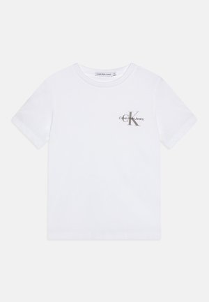 CHEST MONOGRAM UNISEX - T-shirts basic - bright white