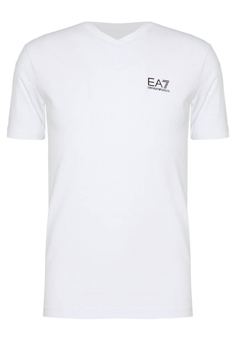 EA7 Emporio Armani T-shirt basic wit EA7 Emporio Armani T-shirt basic wit