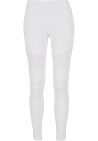 LADIES TECH MESH LEGGINGS - Legging (type pantalon) - white