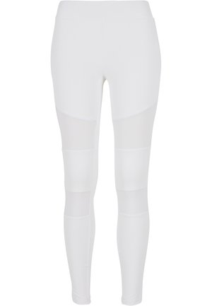 Urban Classics LADIES TECH MESH LEGGINGS - Leggings - Hosen - white