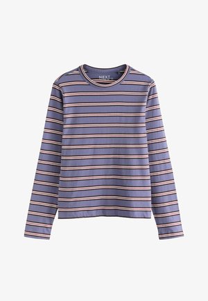 Next, LONG SLEEVE STRIPE CREW NECK T-SHIRT - Langarmshirt - blue stripe