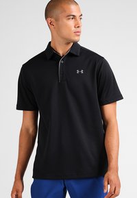 Under Armour - Poloshirt - black/graphite Miniatuurafbeelding 1