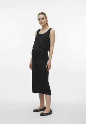 UMSTANDS - Vestido de punto - black