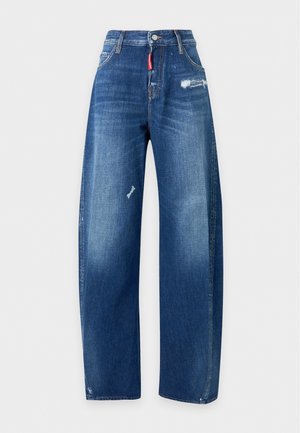 Dsquared2, Дънки със свободна кройка - navy blue