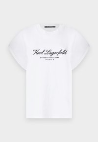 SIGNATURE - T-shirt con stampa - white