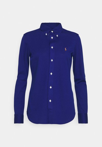 Polo Ralph Lauren HEIDI LONG SLEEVE - Blusa com botões - sporting royal