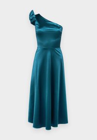 MELODY ONE SHOULDER MIDI - Vestido de cocktail / Vestido de festa - dark teal blue