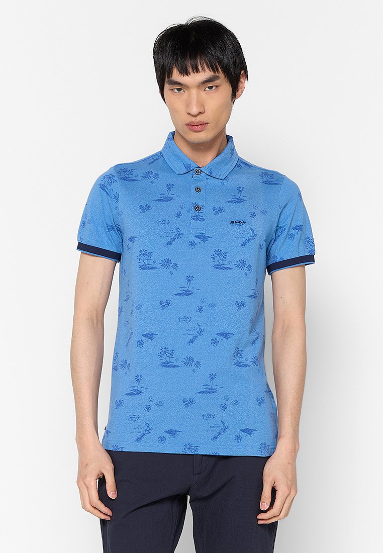 NZA New Zealand Auckland Poloshirt blauw