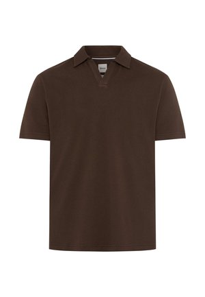 BRAX, STYLE PRINCETON - Poloshirt - chocolate