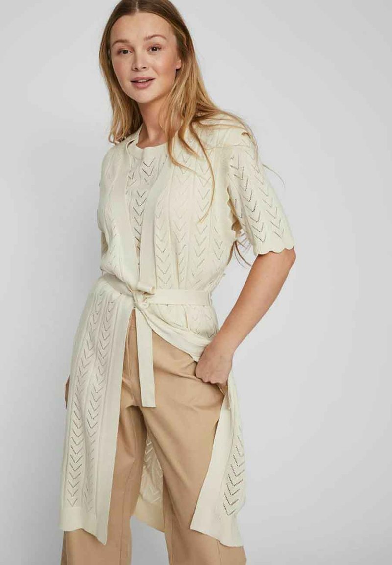 VILA VISHELLEY S/L NOOS - Cardigan - birch