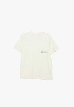 Universal Works, UNIVERSAL WORKS T-SHIRT BEIGE UOMO - T-shirt con stampa - altro
