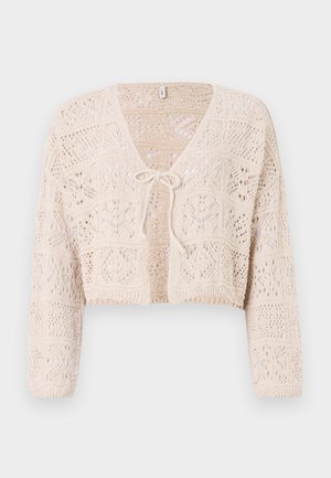 ONLY ONLBEACH LIFE NOOS - Cardigan - pumice stone