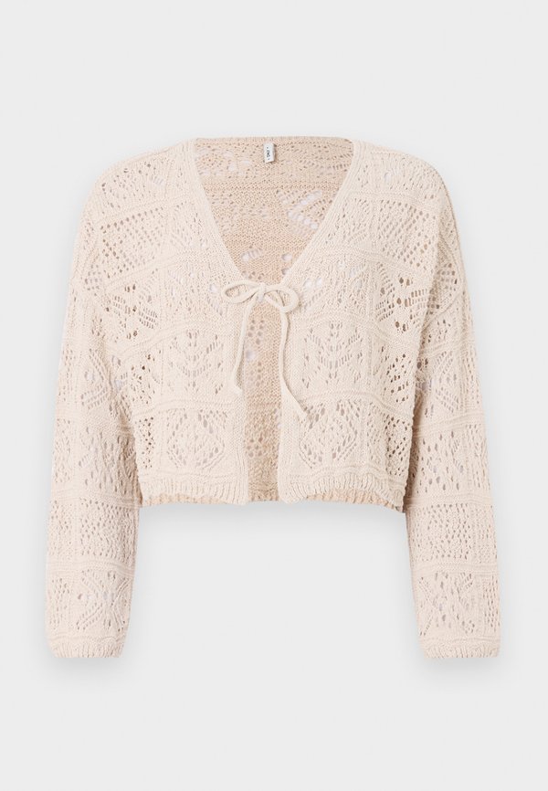 ONLBEACH LIFE NOOS - Cardigan - pumice stone3