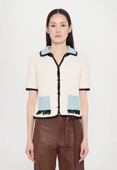 PS Paul Smith WOMENS CARDI - Kardigan - white