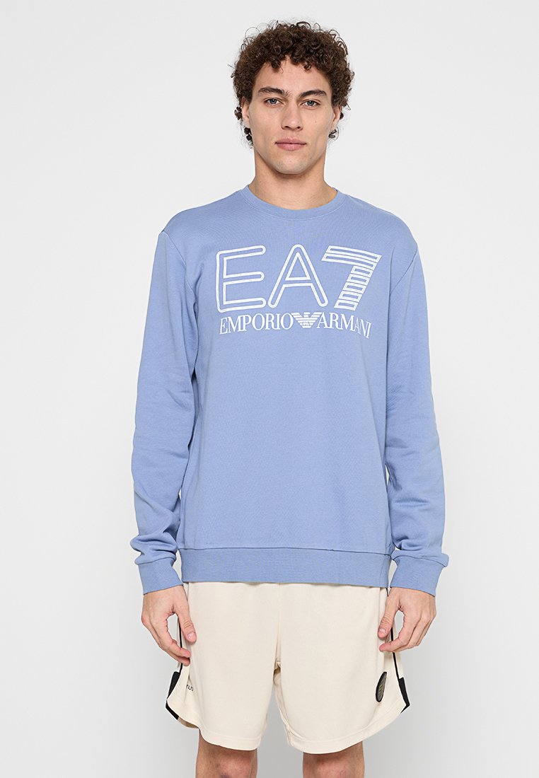 EA7 Emporio Armani Sweater blauw EA7 Emporio Armani Sweater blauw