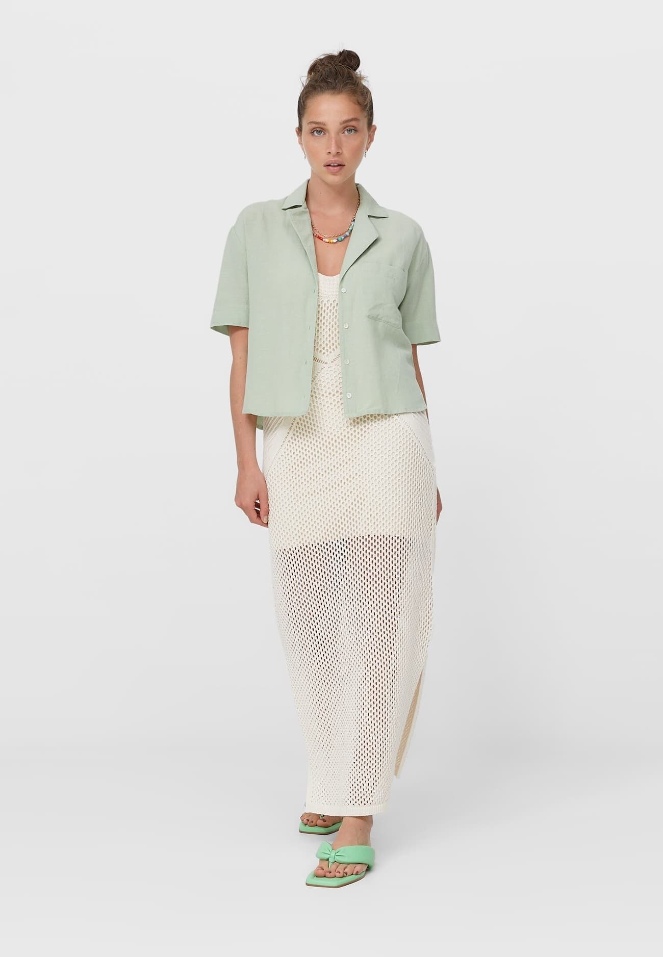 Donna RUSTIKALES MIT KURZEN ÄRMELN - Camicia Donna RUSTIKALES MIT KURZEN ÄRMELN - Camicia
