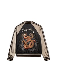 Superdry & Co SUKAJAN EMBROIDERED - Bomberjakke - black