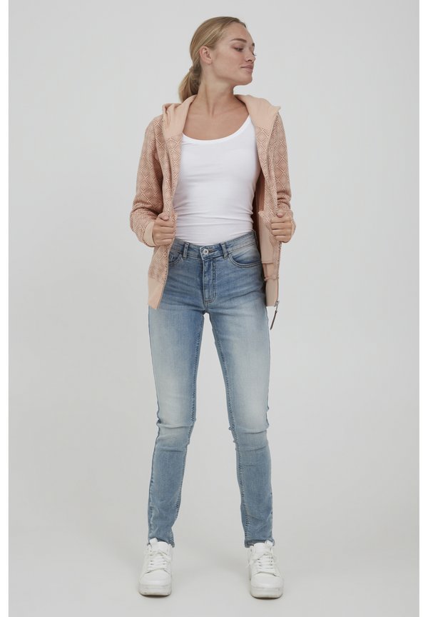 VENDELA - Zip-up sweatshirt - mahogany rose4