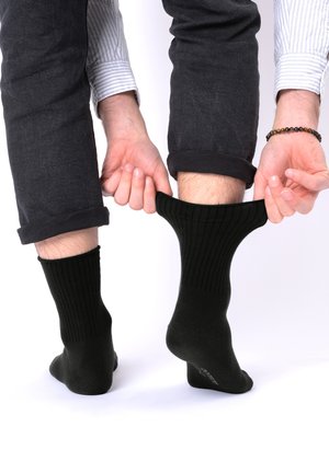 OCCULTO, 10 PACK SOCKEN OHNE NAHT - Socken - blaumix