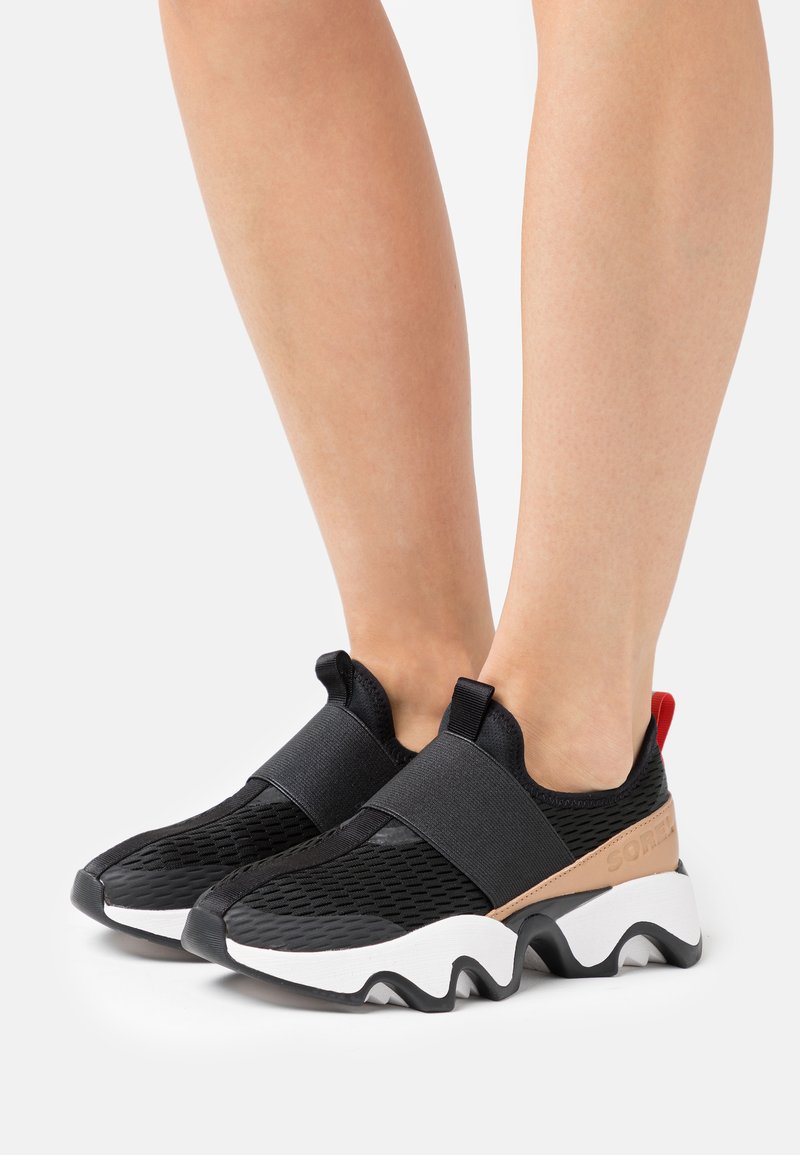 Sorel IMPACT STRAP Trainers black/sea salt/black Zalando.ie